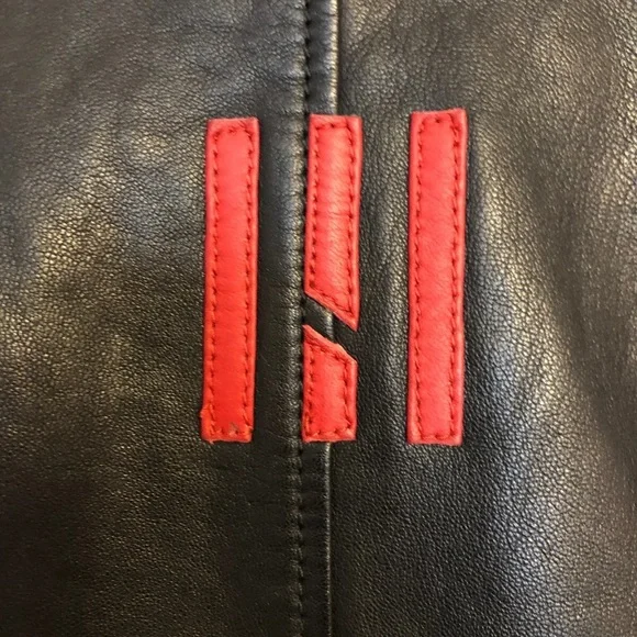 Master Supply Co Genuine Leather Unisex Jacket Sz S - Picture 5 of 16